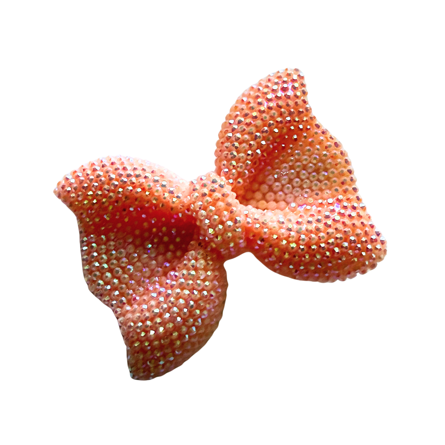 Pink Glitter Party Bow Hair Clip