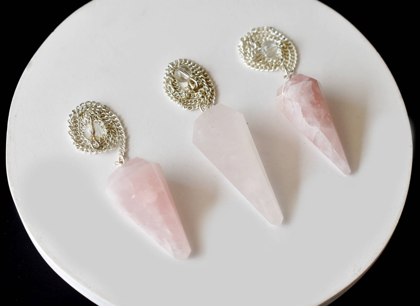 Rose Quartz Pendulum
