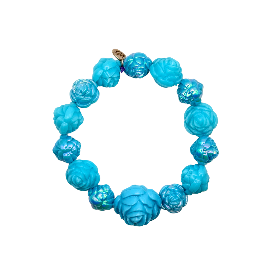 I Deserve Blue Roses Bracelet
