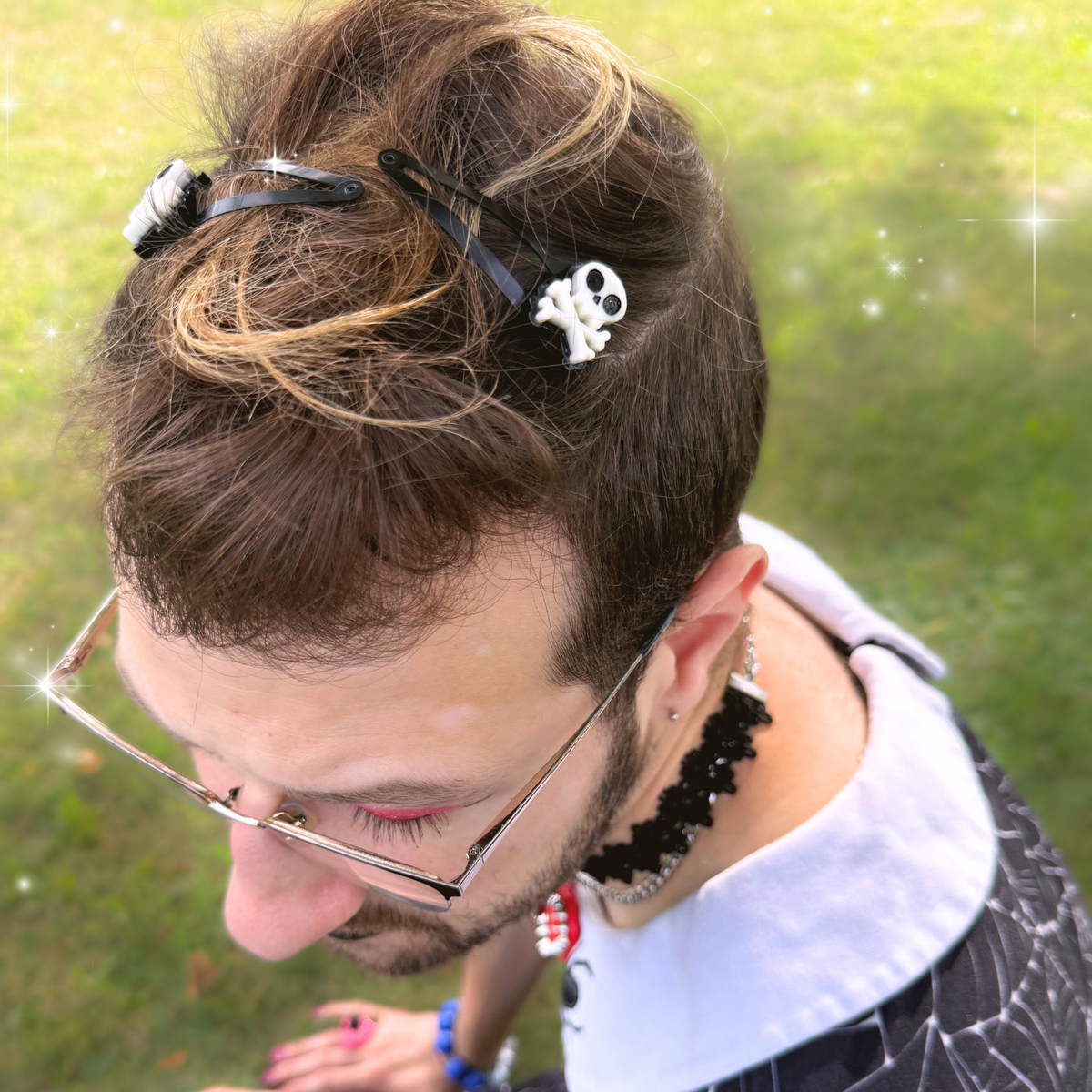 Skullie Hair Clips