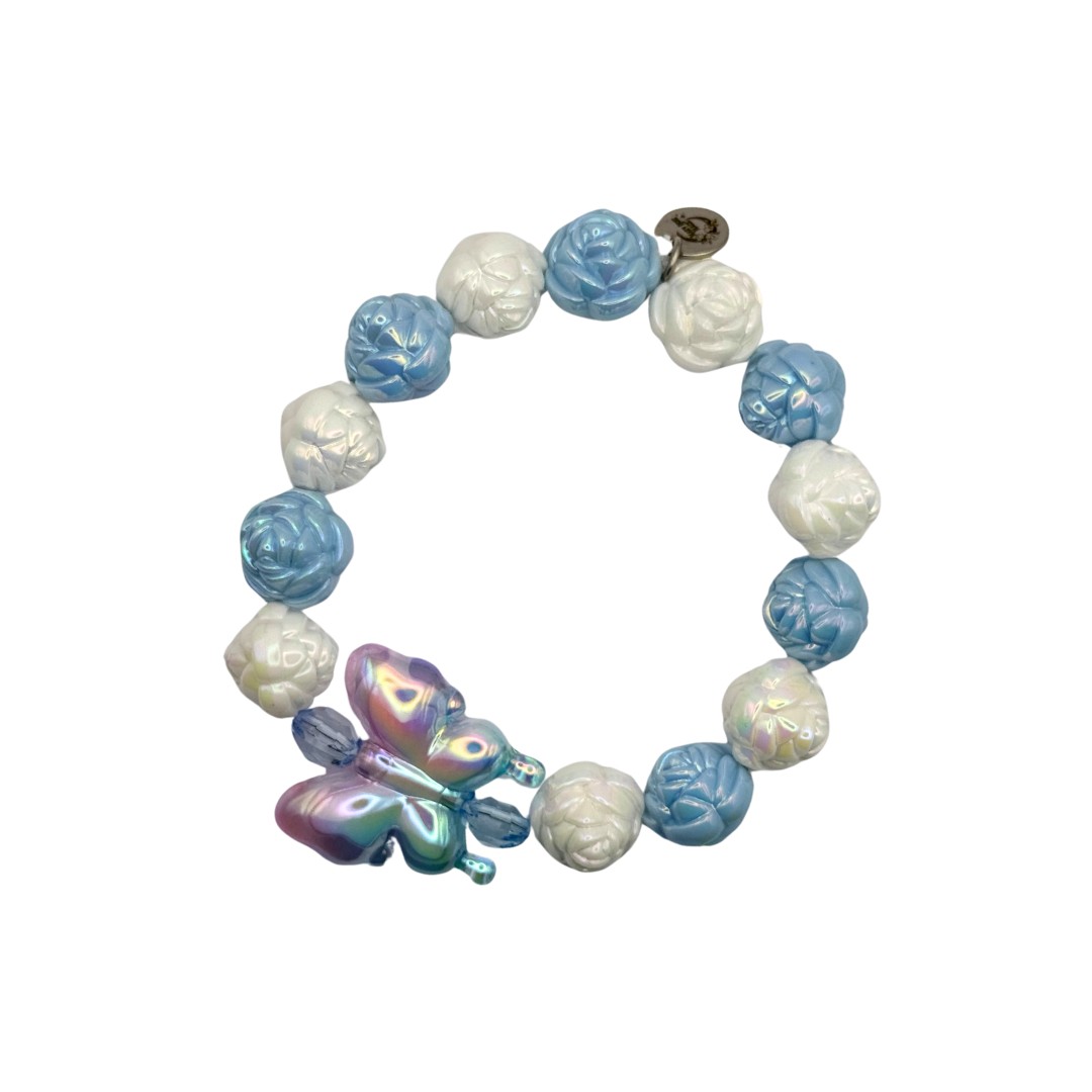 I Deserve Butterflies and Roses Bracelet