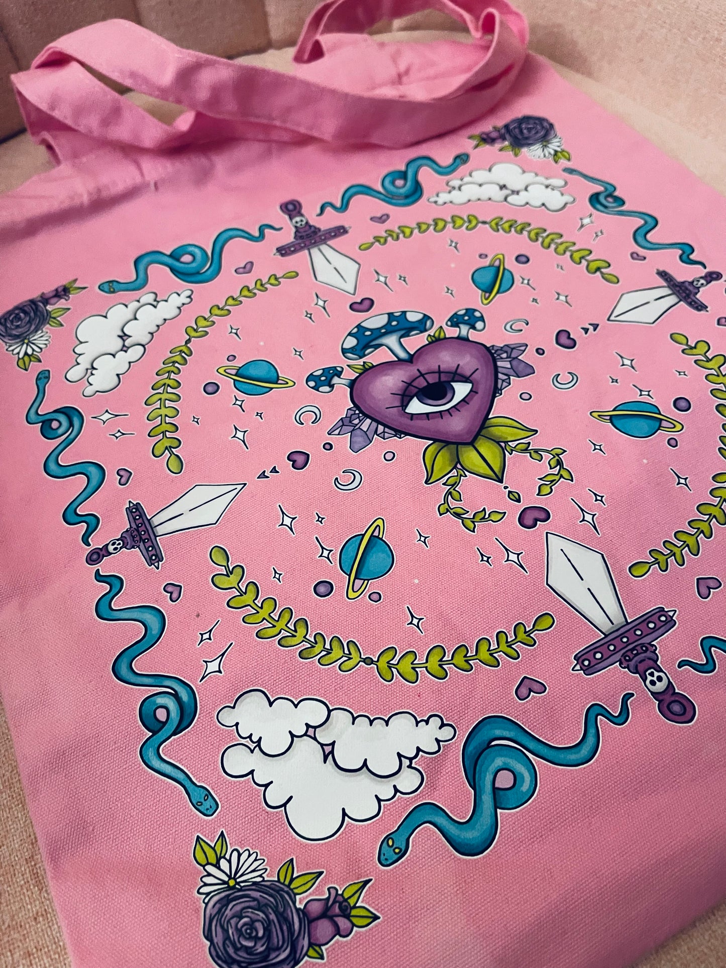 Pastel Magic Tote Bag