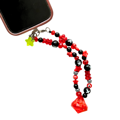 Red and Black Phone Jewelry