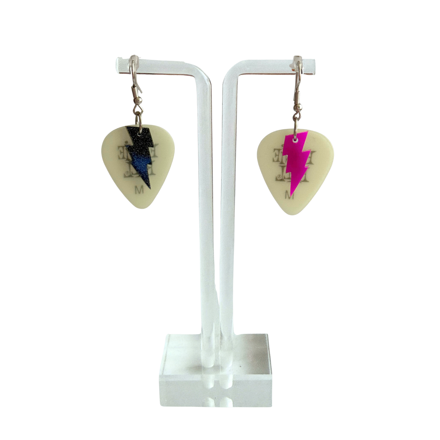 Glow-in-the-Dark Rock Star Earrings