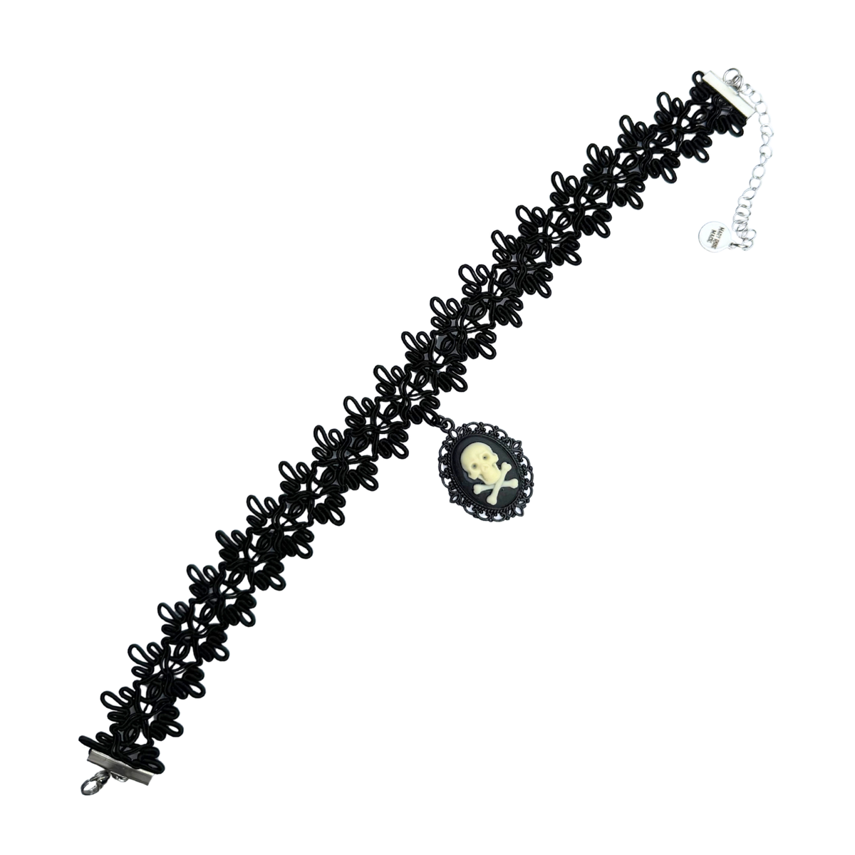 Black Lace Morte Choker Necklace