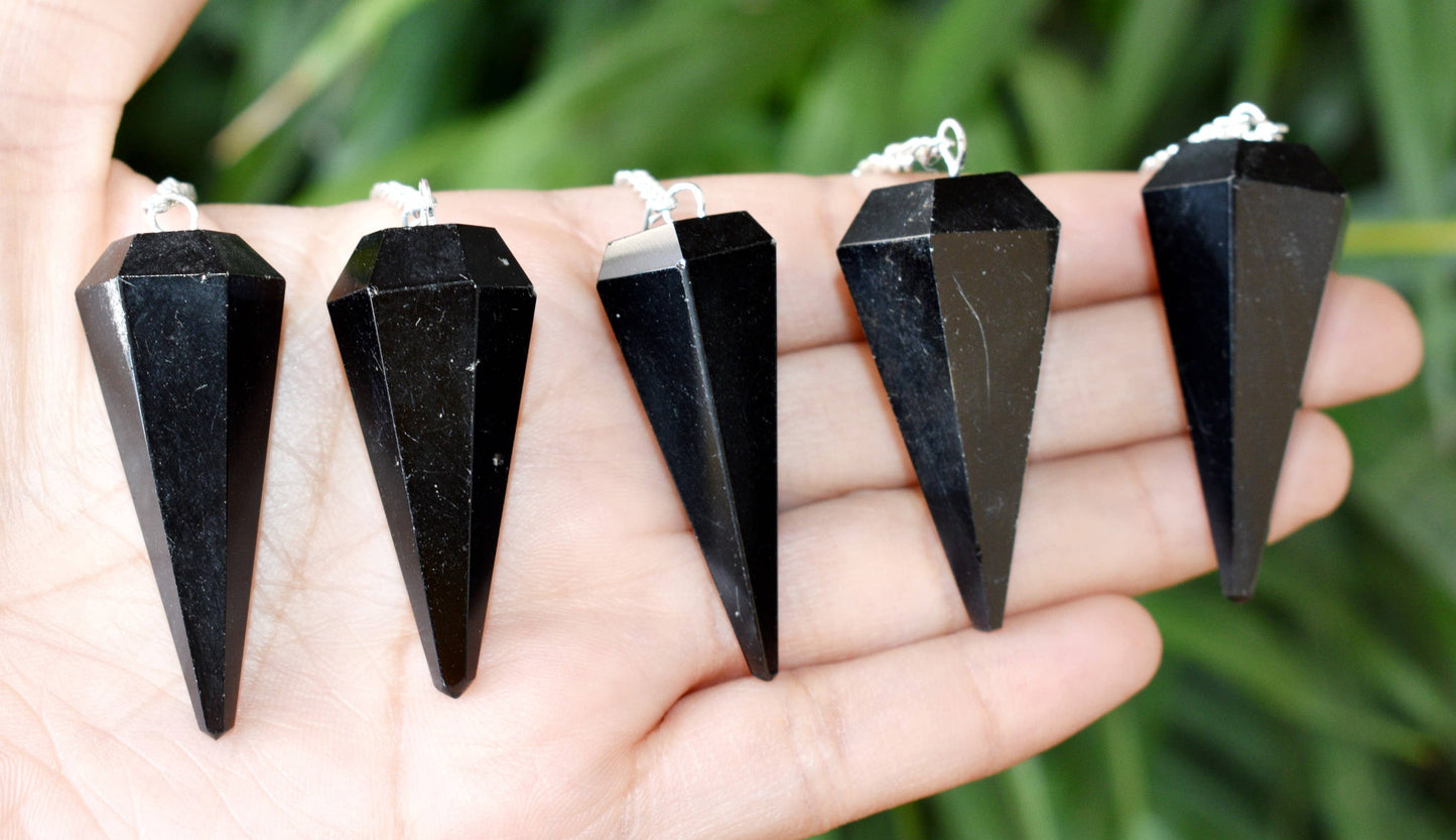 Black Tourmaline Pendulum