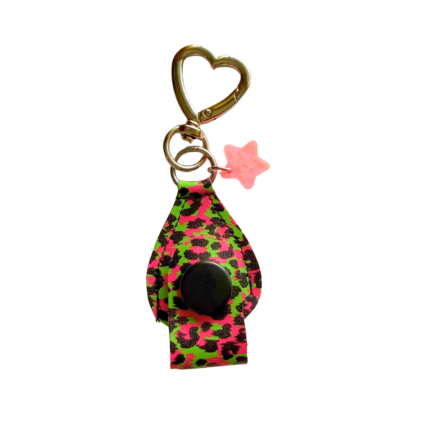 Neon Leopard Guitar Pick Holder