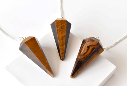 Tiger Eye Pendulum