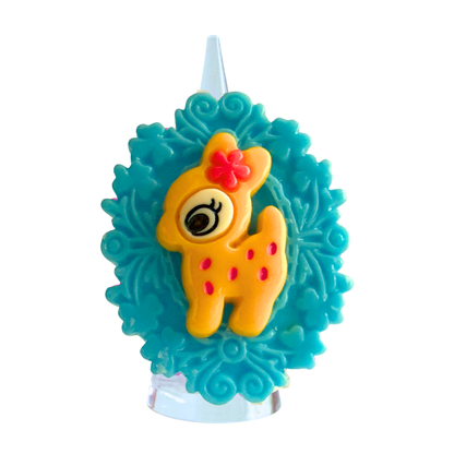 Yellow Doe A Deer Cocktail Ring
