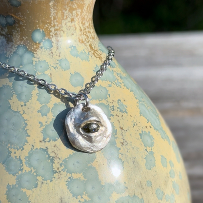Third Eye Silver Pendant
