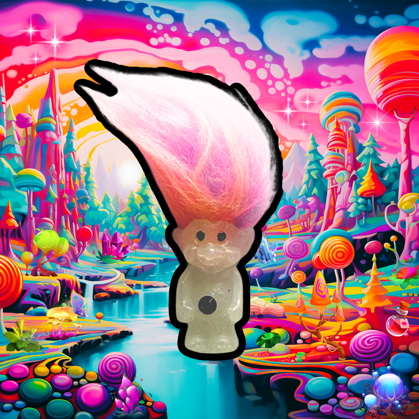 Crystal Magic Troll Friends