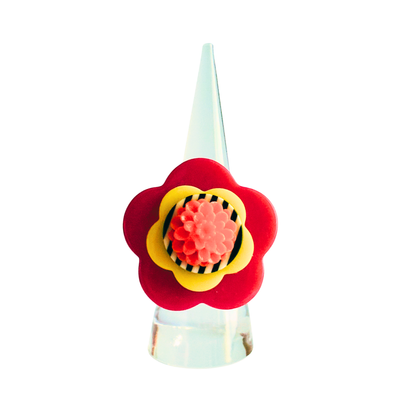 Bold Blooms Cocktail Ring