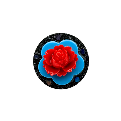Wild Rose Cocktail Ring