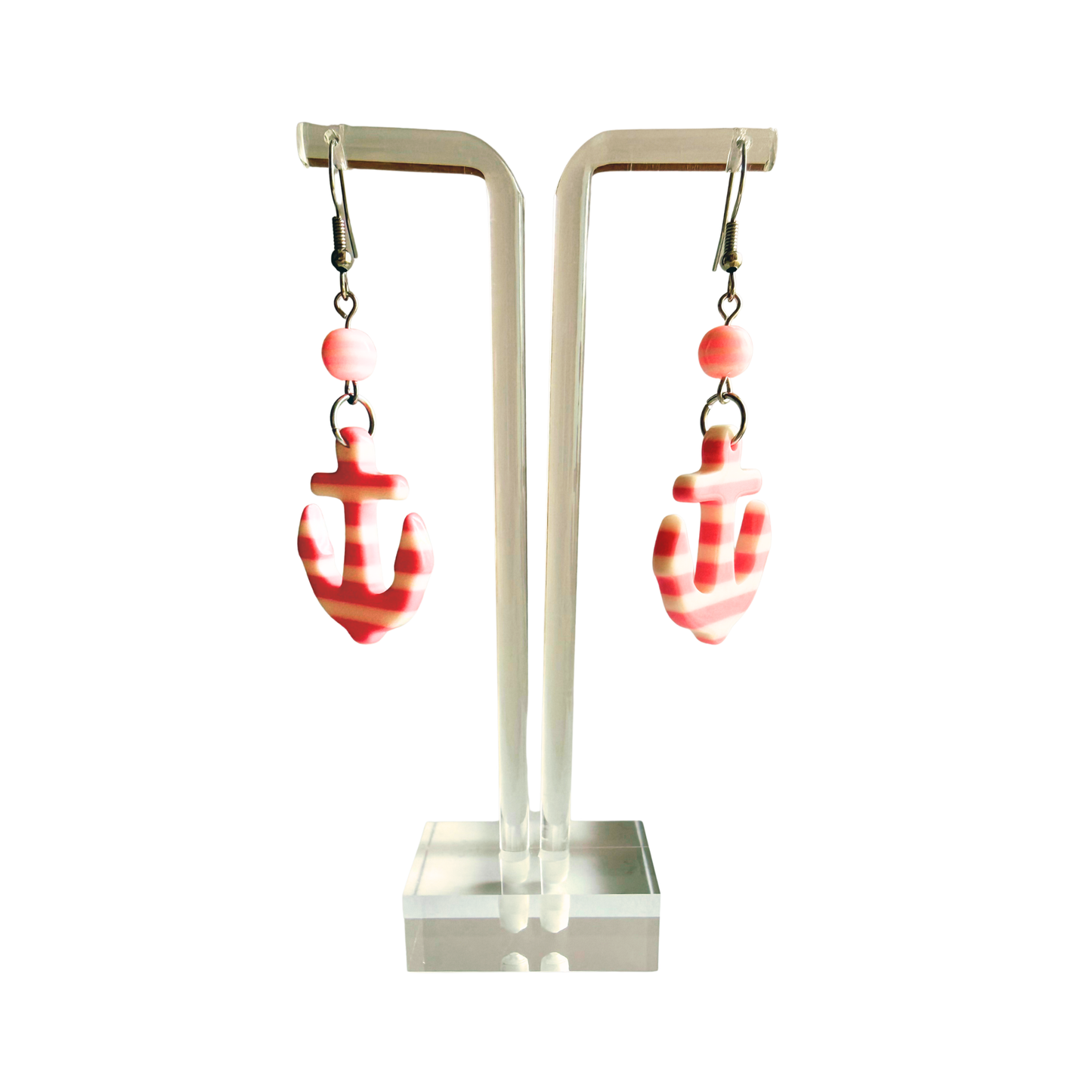 Bubblegum Pink Anchors Away Earrings