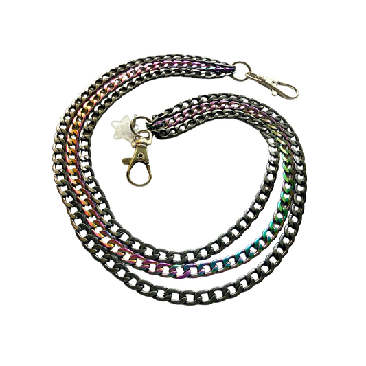 Oil Slick Rocker Wallet Chain