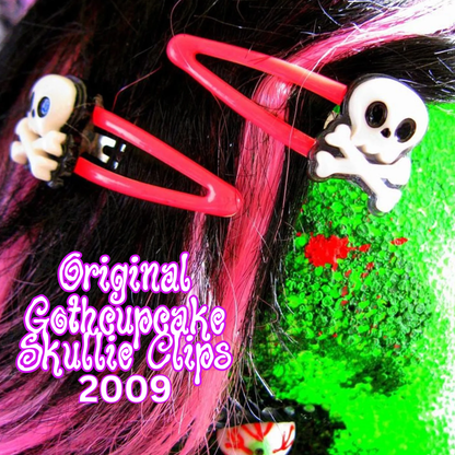 Skullie Hair Clips
