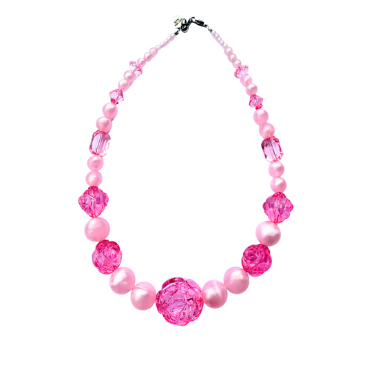 Tea Party Rose Necklace
