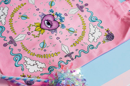 Pastel Magic Tote Bag