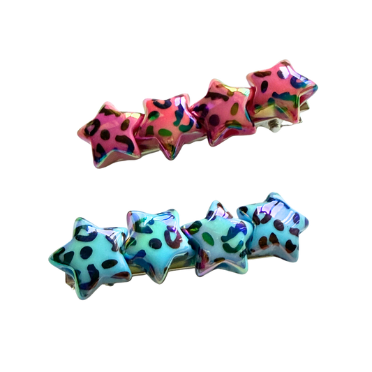 Wild Star Hair Clips