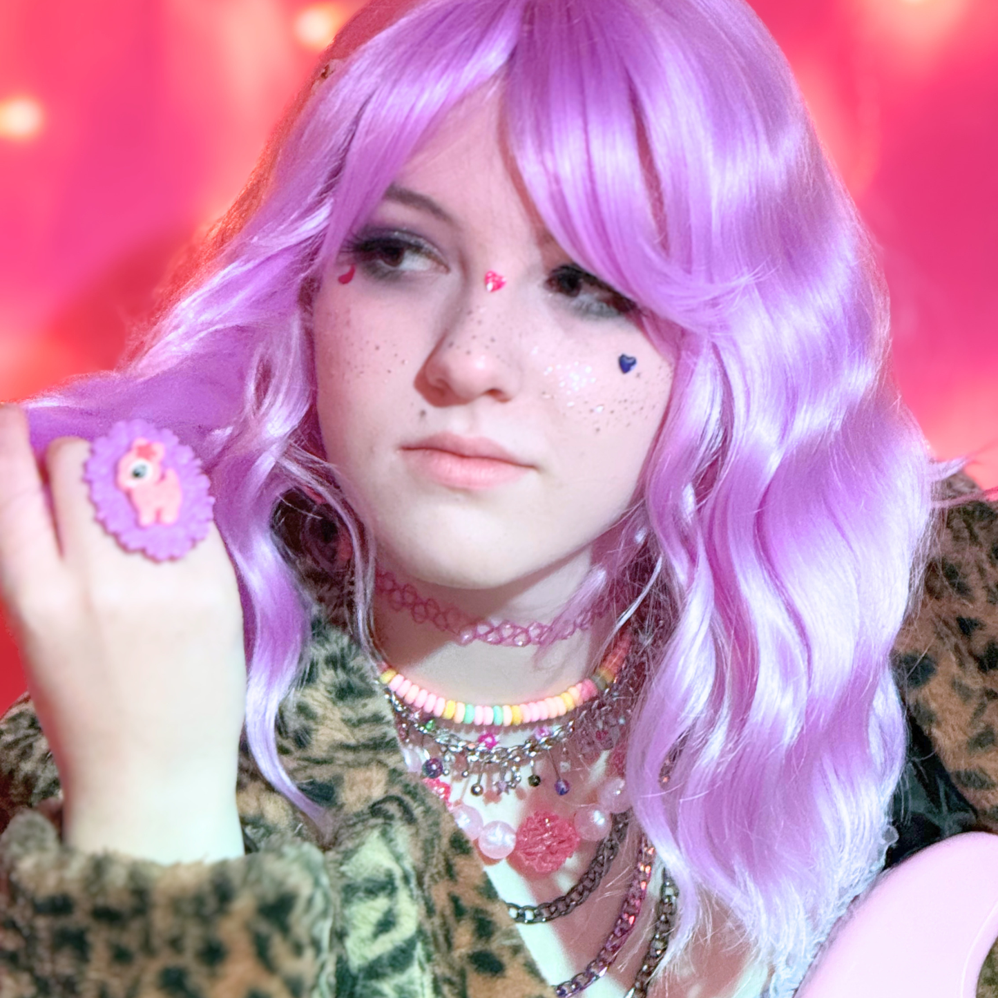 Faux Candy Necklace