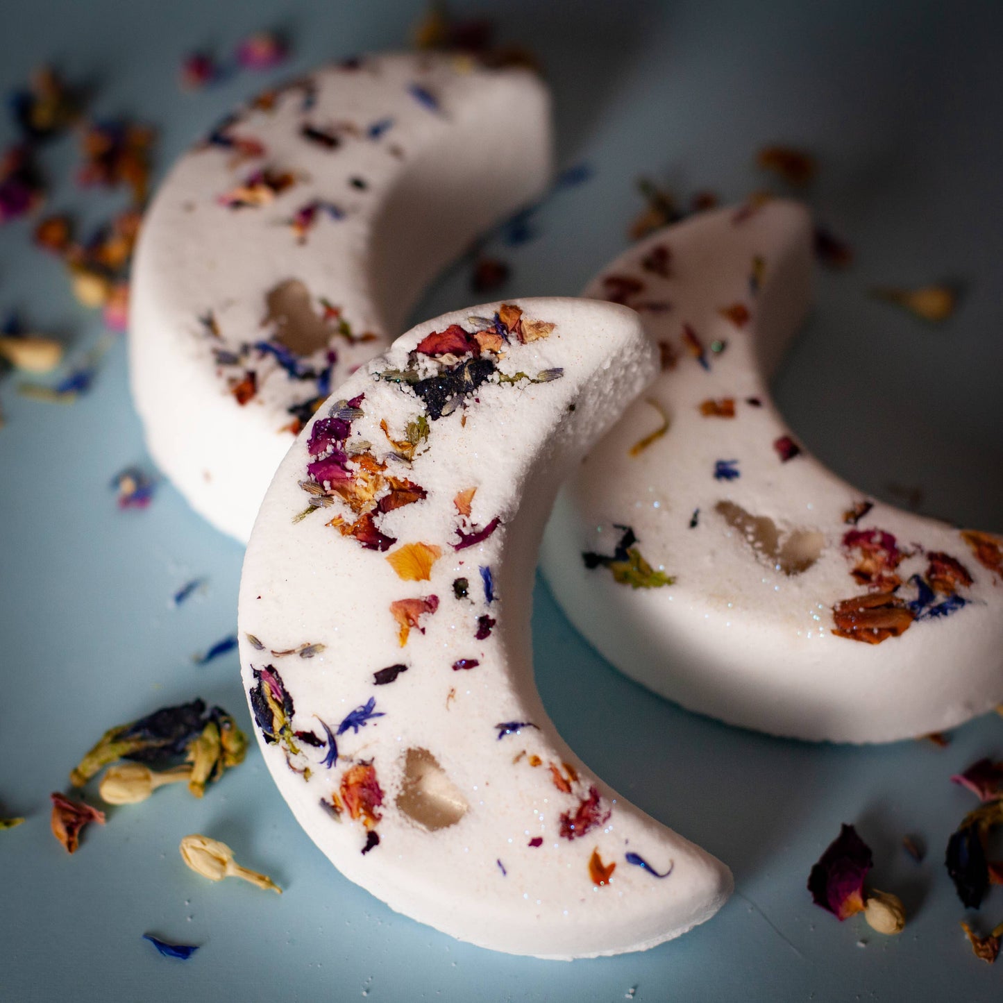 Moon Bath Smoky Crystal Bath Bomb